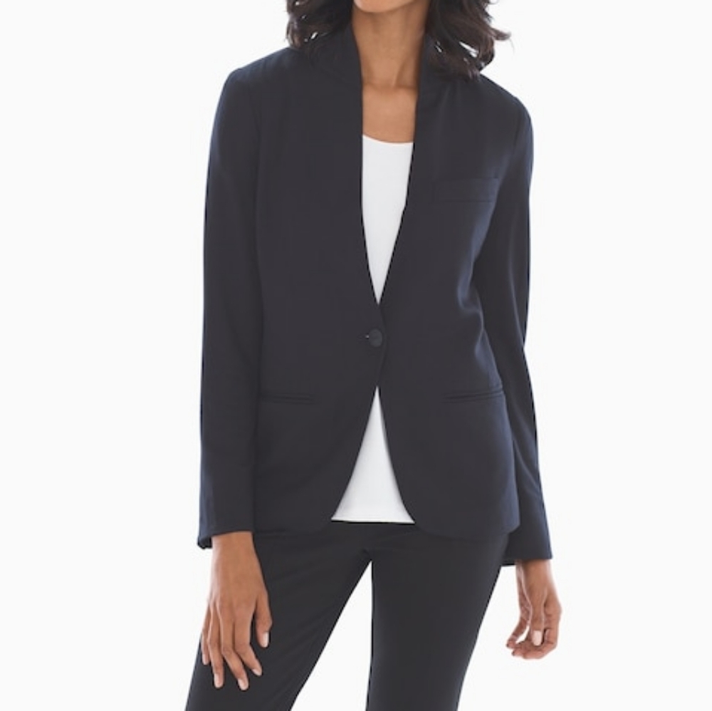Soma knit blazer